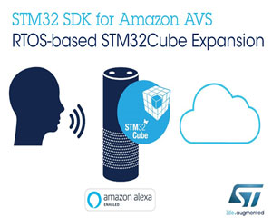 ST, 알렉사 음성인식 구동하는 STM32 소프트웨어 패키지 출시